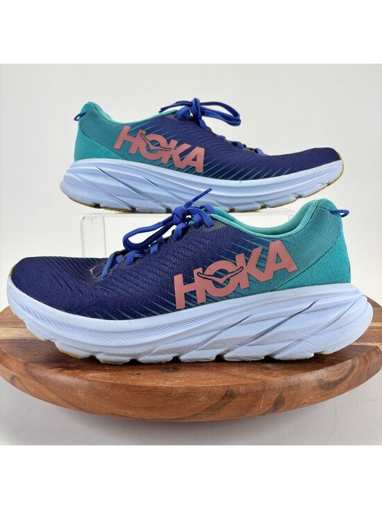 Hoka One One Shoes - Hoka One One Rincon 3 Bellwether Blue Ceramic Women's Size 9.5 B Running Shoes